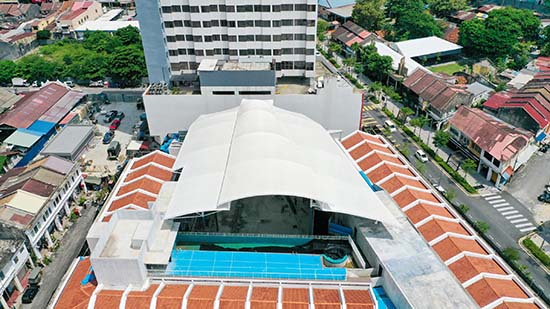 膜结构顶棚工程